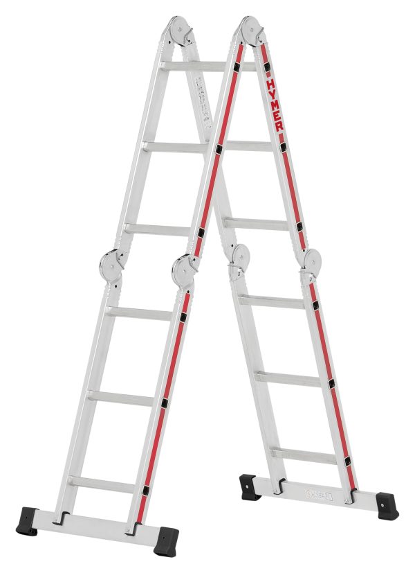 Hymer 414312 Vouwladder – 4x3 sporten